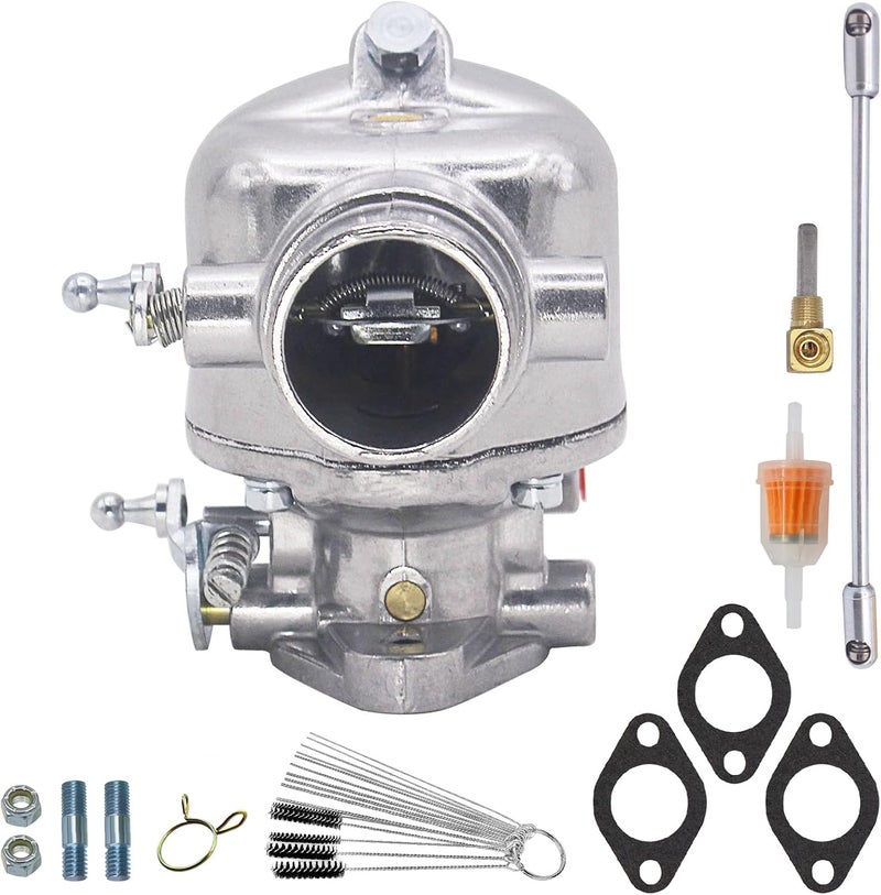 THUNDERMINGO Carburetor For Ford Tractor 2N 8N 9N Heavy Duty Marvel Schebler TSX33 TSX241 Replacement For 8N9510C-HD 8N9510C 9N9510A B3NN9510A Carb with Fuel Sediment Bowl Gasket and Bolts - Image 5
